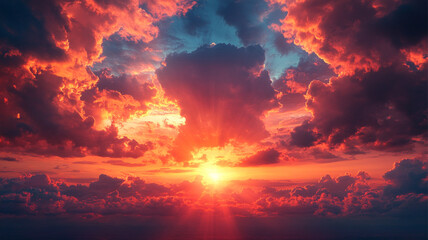 Golden stars with glowing effects, pattern