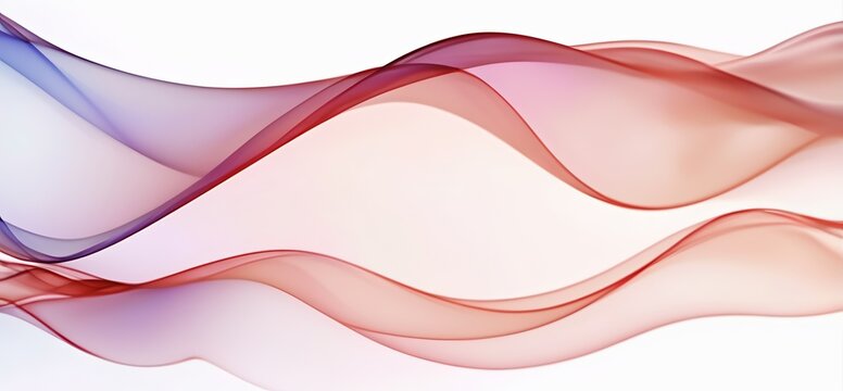 Fondo de ondas abstractas traslucidas. fondo blanco