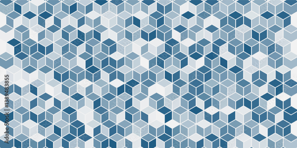 Poster the graphic design element and abstract geometric background with isometric vector blocks for banner