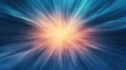 An abstract burst of light and colors, creating a vibrant atmosphere that invokes energy and motion.