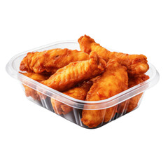 fried chicken wings on a plate