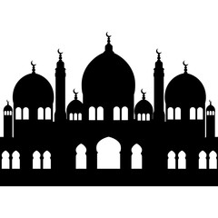 Mosque Silhoutte Icon