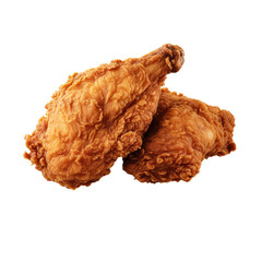 two acorns isolated on white background