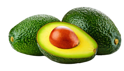 avocado isolated on transparent background Png
