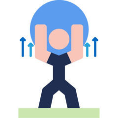 Medicine Ball Slam Icon