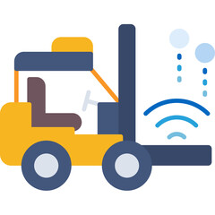 Smart Forklift Icon