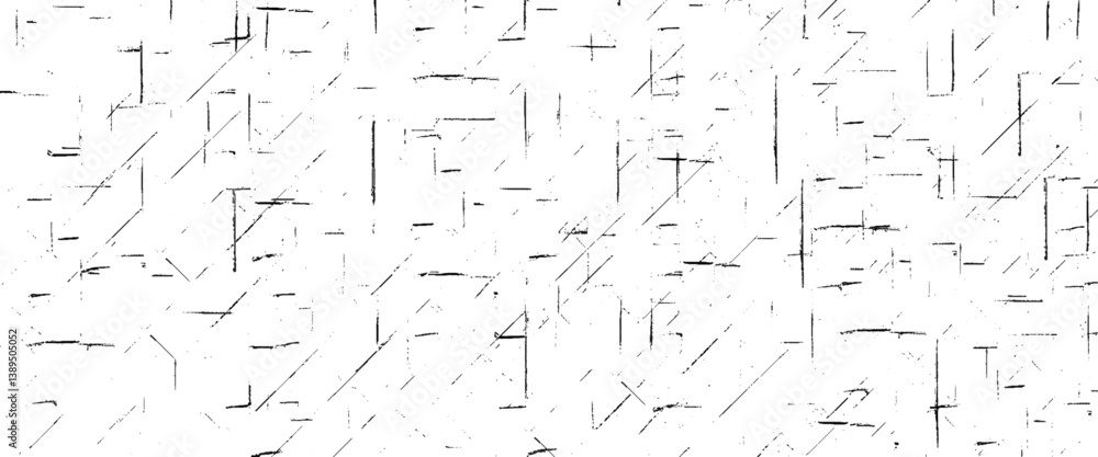 Poster black scratches texture on seamless pattern background