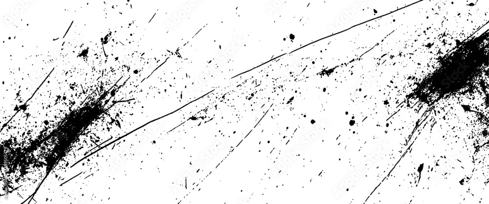 Aufkleber vector texture grain abstract artistic paint splatter texture overlay background.