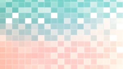 Abstract pastel mosaic tile background.