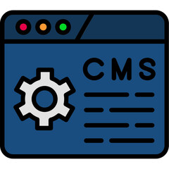 Content Management System Icon