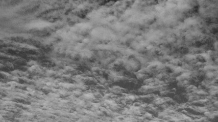 Black image of cloud sky background. Dark sky texture background. Darkness, heavy, weather, moody, bad day, earth, abstract concepts for wallpaper, texture, cover, print. Abstract beauty in nature.