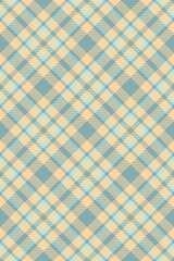 Beautiful pattern vector check, stage tartan plaid textile. Elementary texture fabric background seamless in amber and pastel colors.