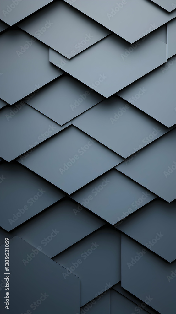Poster abstract grey hexagon geometric pattern background