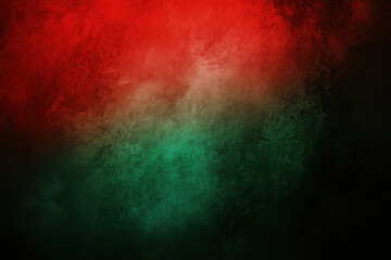 Obraz premium Vibrant texture featuring shades of red and green with dark tones in a creative backdrop