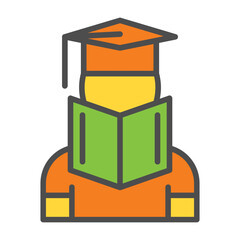 Student Reading Book Icon