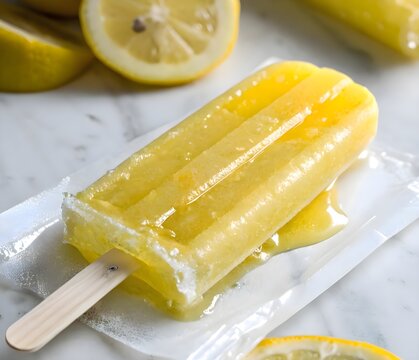 Lemon popsicle 