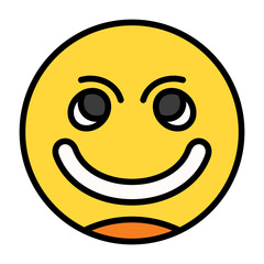 Smiling Face Icon