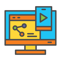 Sharing Content Icon