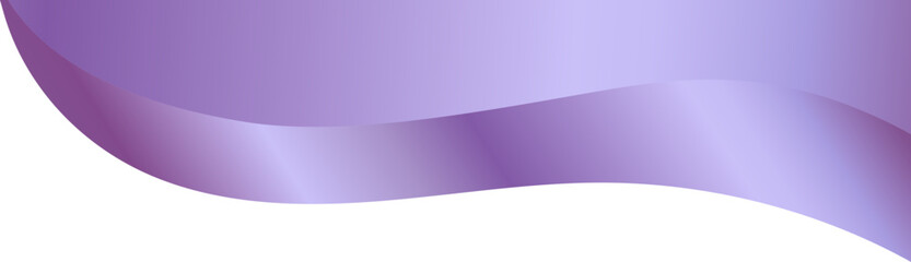 Obraz premium Luxury purple curved corner element