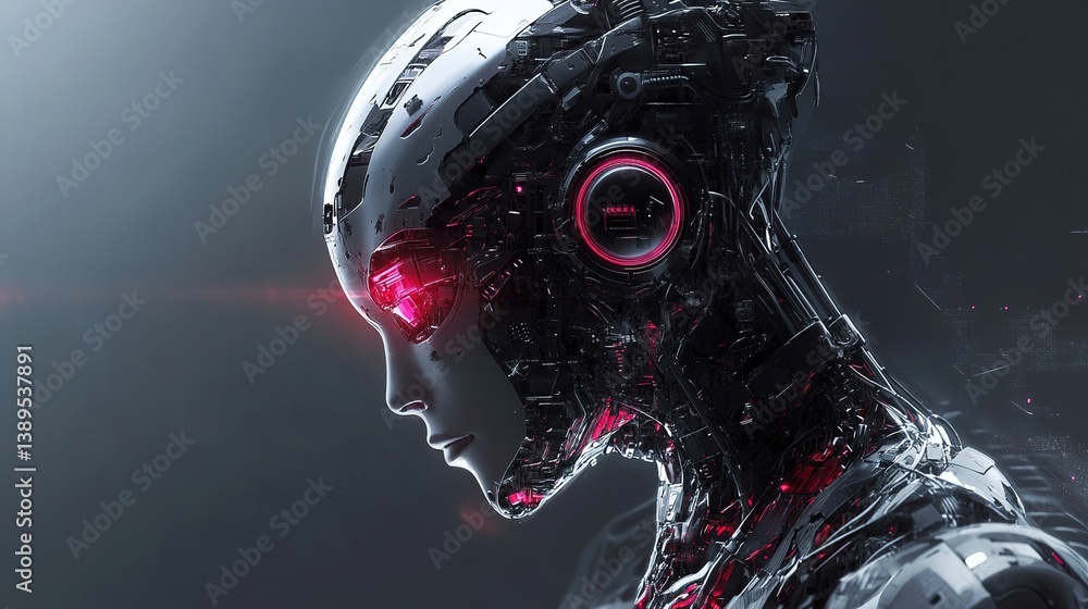 Poster advanced robotics and machine learning improving smart manufacturing.