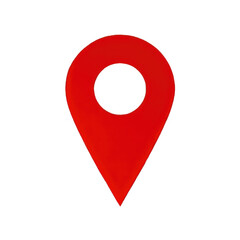  Icon Marker Or Route Position Navigator Sign And Travel Navigation Pin Road Map Pointer Symbol Isolated On Transparent Background, Generative AI