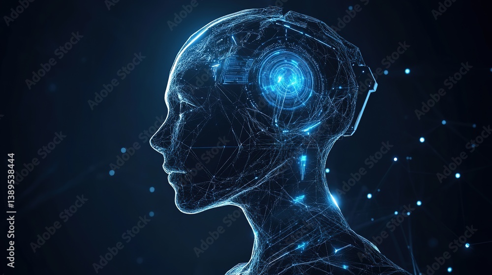 Poster advanced robotics and machine learning improving smart manufacturing.