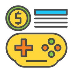 Obraz premium Purchase Game Icon