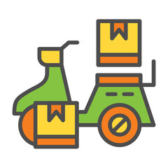 Delivery Scooter Icon