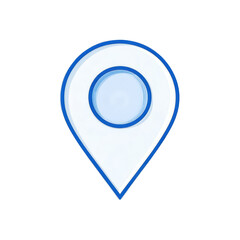  Icon Marker Or Route Position Navigator Sign And Travel Navigation Pin Road Map Pointer Symbol Isolated On Transparent Background, Generative AI