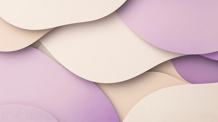 Abstract pastel paper wave background. (1)