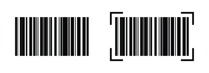 Barcode icon for scan
