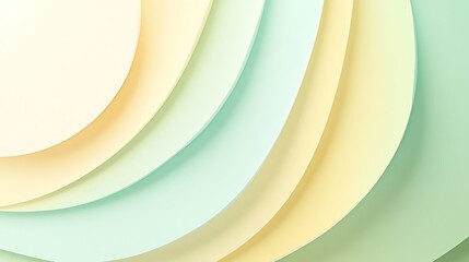 Abstract pastel paper wave background.