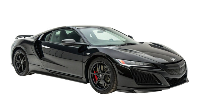 honda nsx car isolated 