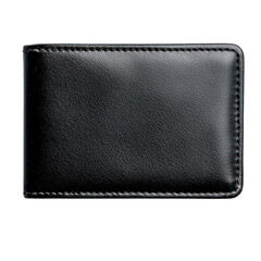 Luxury black leather wallet showcase minimalism meets modern lifestyle photography