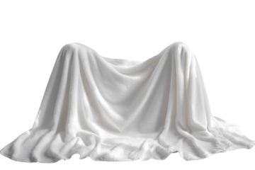 Soft white towel draped elegantly sunlight through window minimalist home decor bright room textured