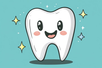 cartoon tooth