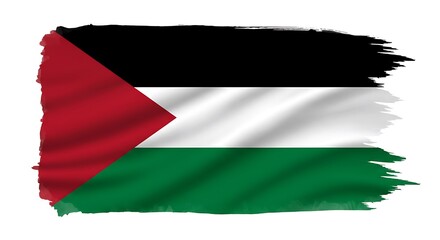 Obraz premium Palestinian flag for national Day