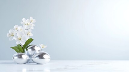 Elegant Easter Eggs  Blossoms