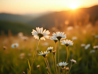 white daisies in the field © 원석 장