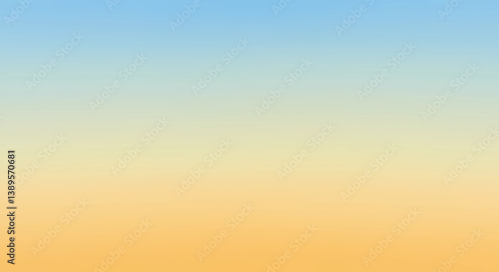 Poster a gradient background that transitions from light blue at the top to pale yellow at the bottom. the 