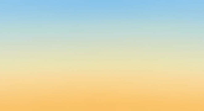 A gradient background that transitions from light blue at the top to pale yellow at the bottom. The transition is smooth and consistent, with no sharp lines or abrupt color changes. ai