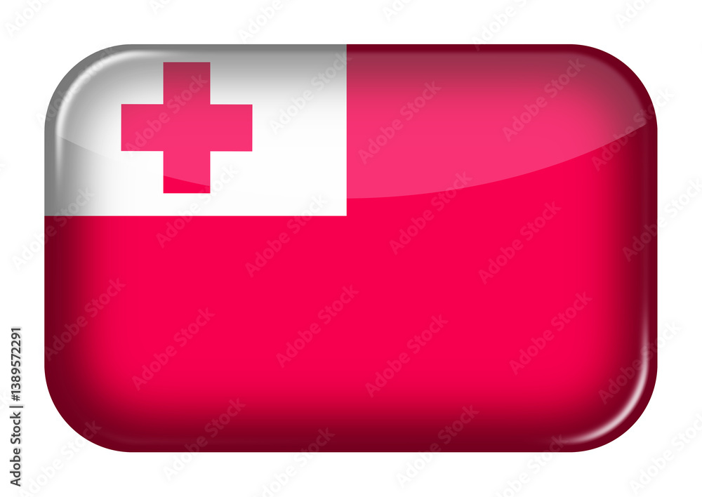 Poster tonga web icon rectangle button
