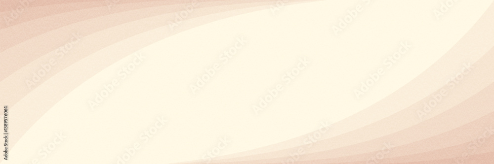 Aufkleber horizontal organic background in warm neutral colors and soft grain texture. curved lines gradient f