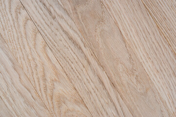 Light oak wooden planks with natural grain pattern. Seamless wooden surface texture background.