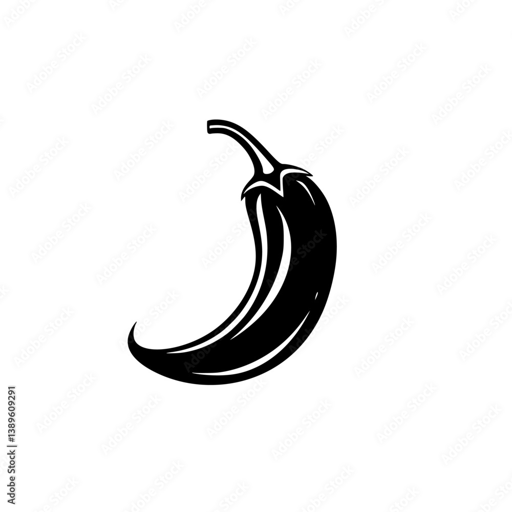 Poster collection of minimalist vector line icons featuring various food and spice illustrations for design