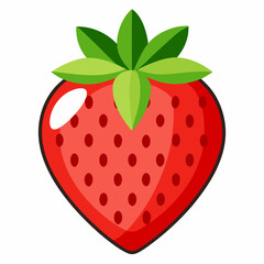 strawberry vector illustration