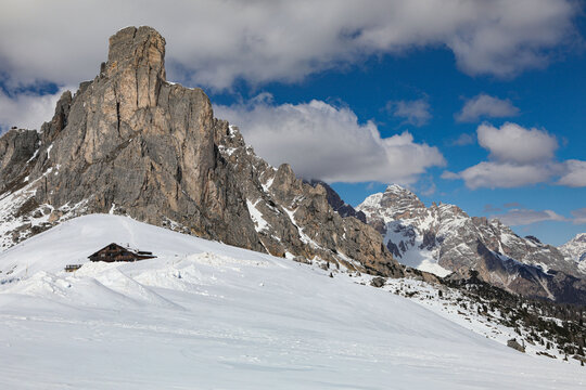 Ra Gusela in den Dolomiten