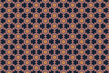 Seamless Luxury Endless Art Design Interior Wallpaper Background Texture Graphic Fabric Geometric Tile Decoration Visual Digital Cloth Shape Symmetric Fashion Textile Perspective Template Pattern.