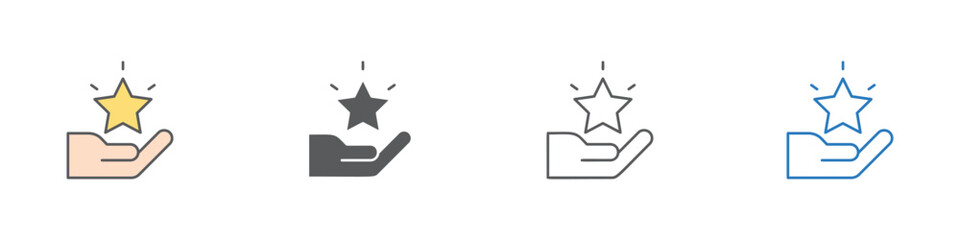 Opportunity Icon Set Multiple Style Vector Collection