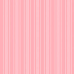 Vertical pink stripes, seamless lines pattern, vector decorative abstract pink background